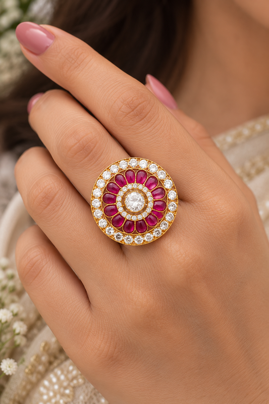 925 Silver Adjustable Ring