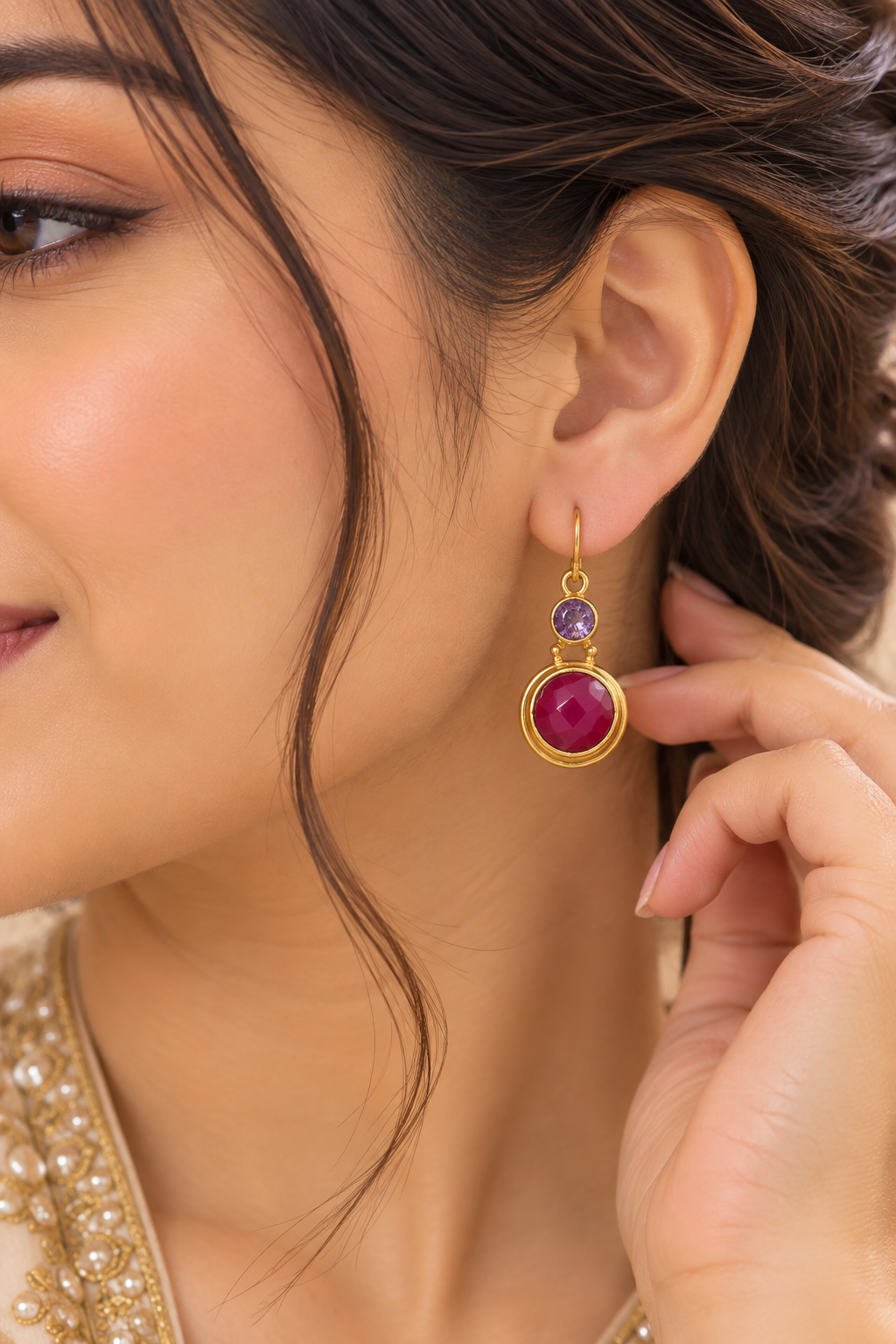 Designer 925 Silver Earrings