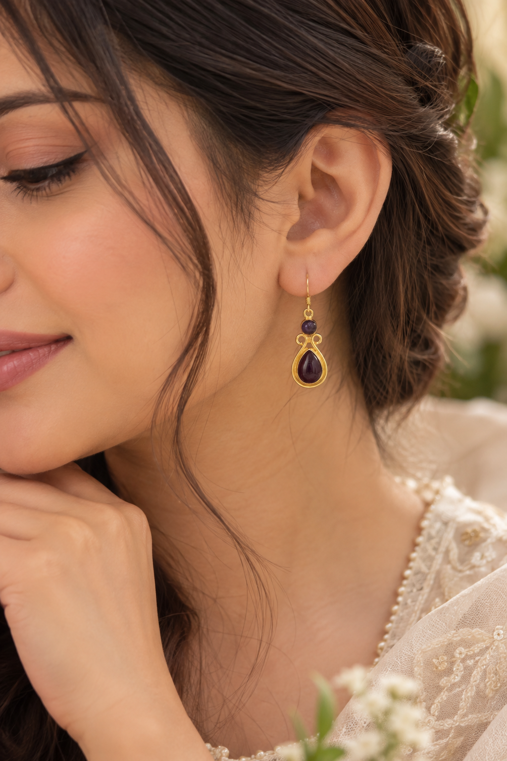 Designer 925 Silver Earrings
