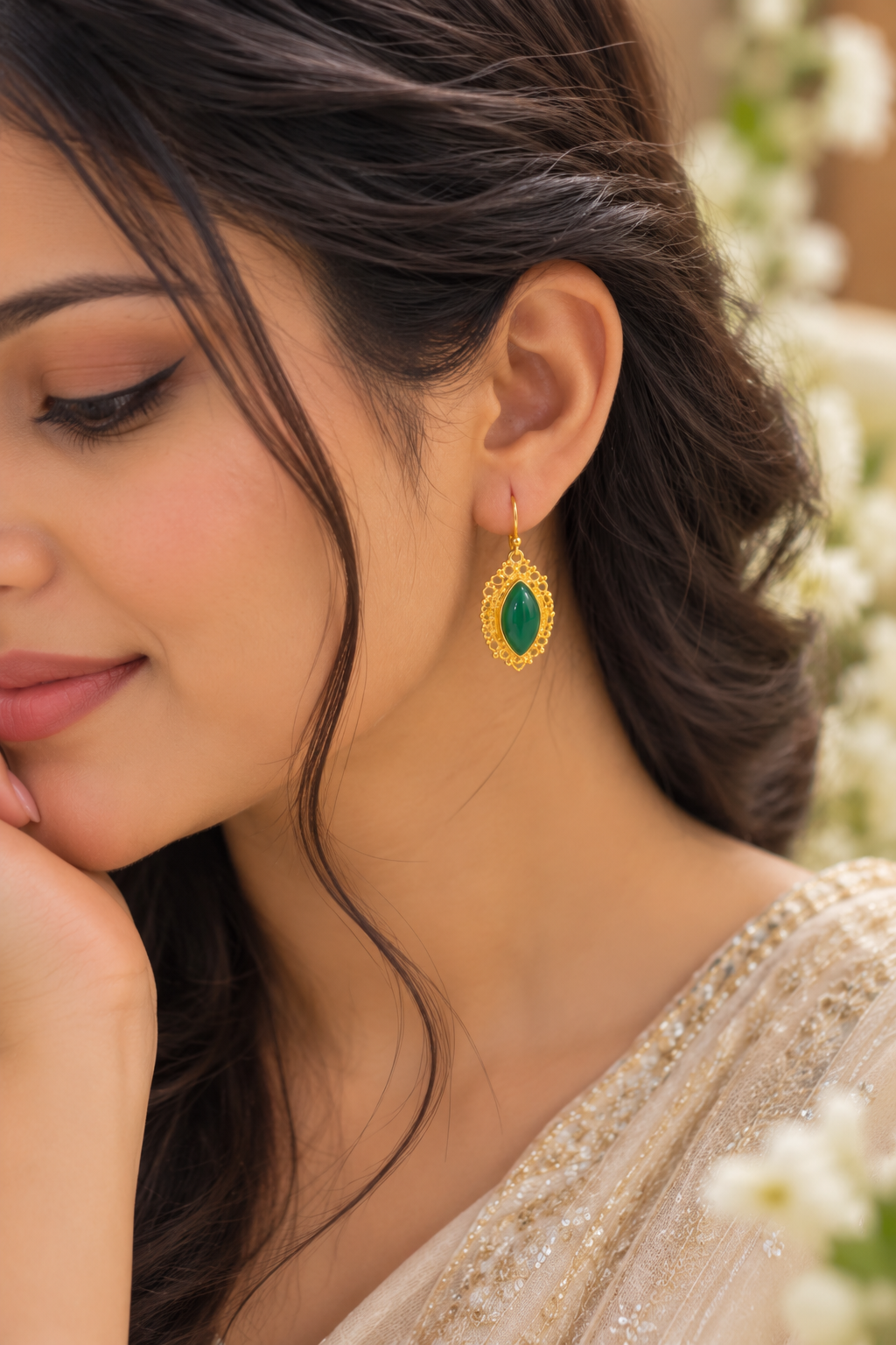 Designer 925 Silver Earrings