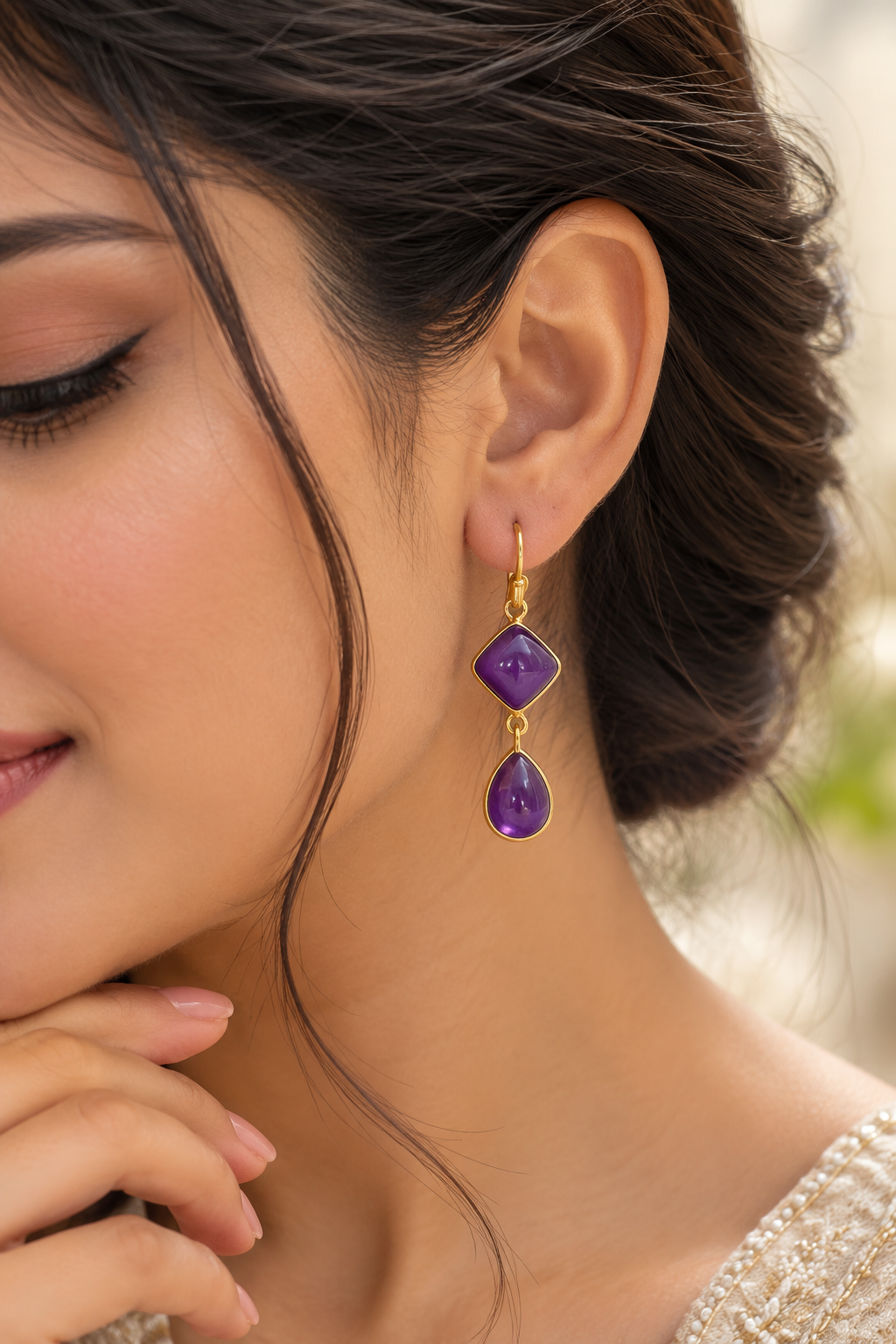 Designer 925 Silver Earrings