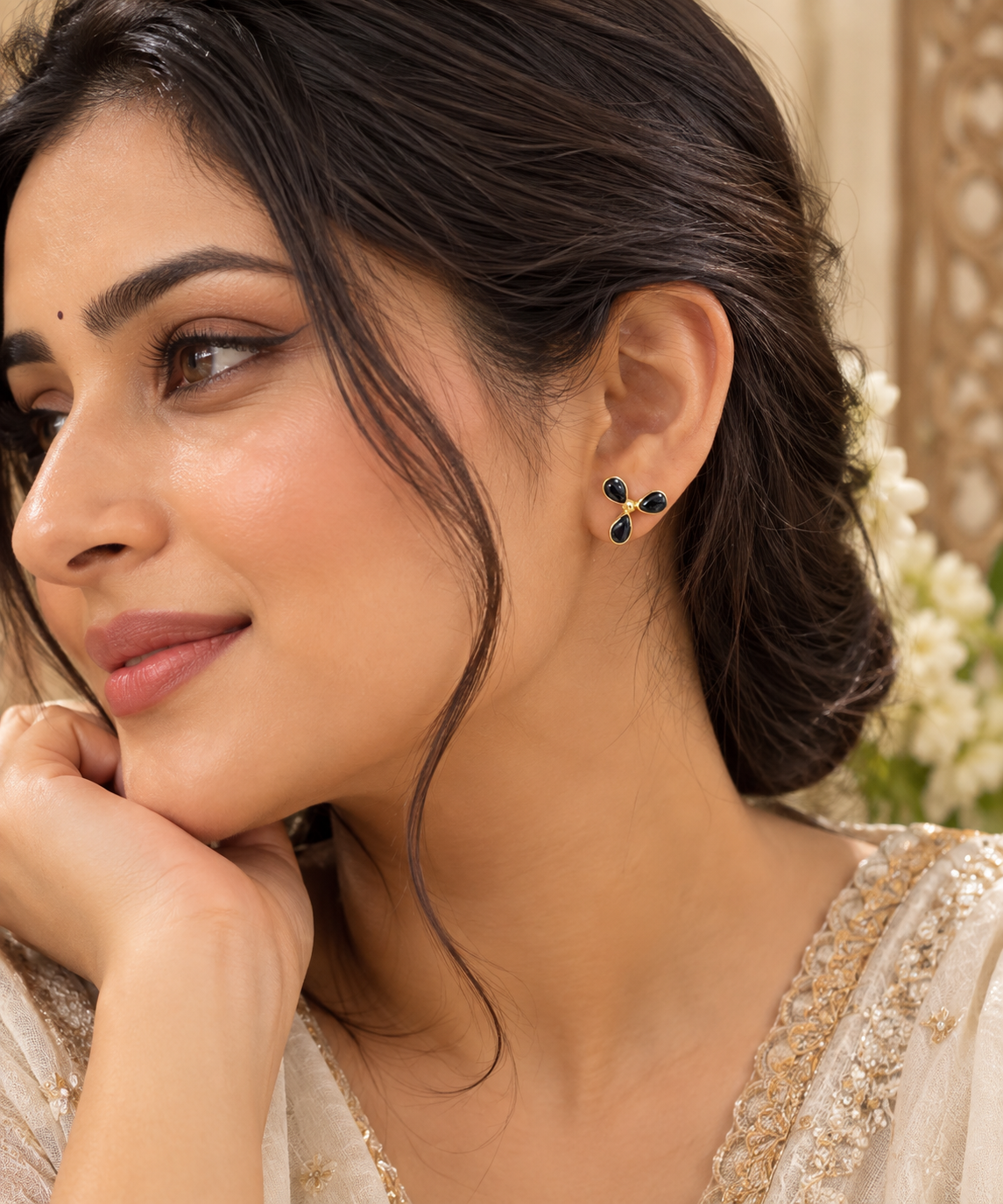Designer 925 Silver Earrings