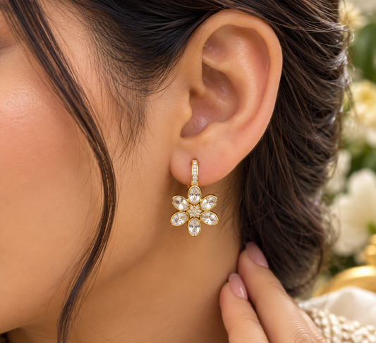 Designer 925 Silver  Earrings