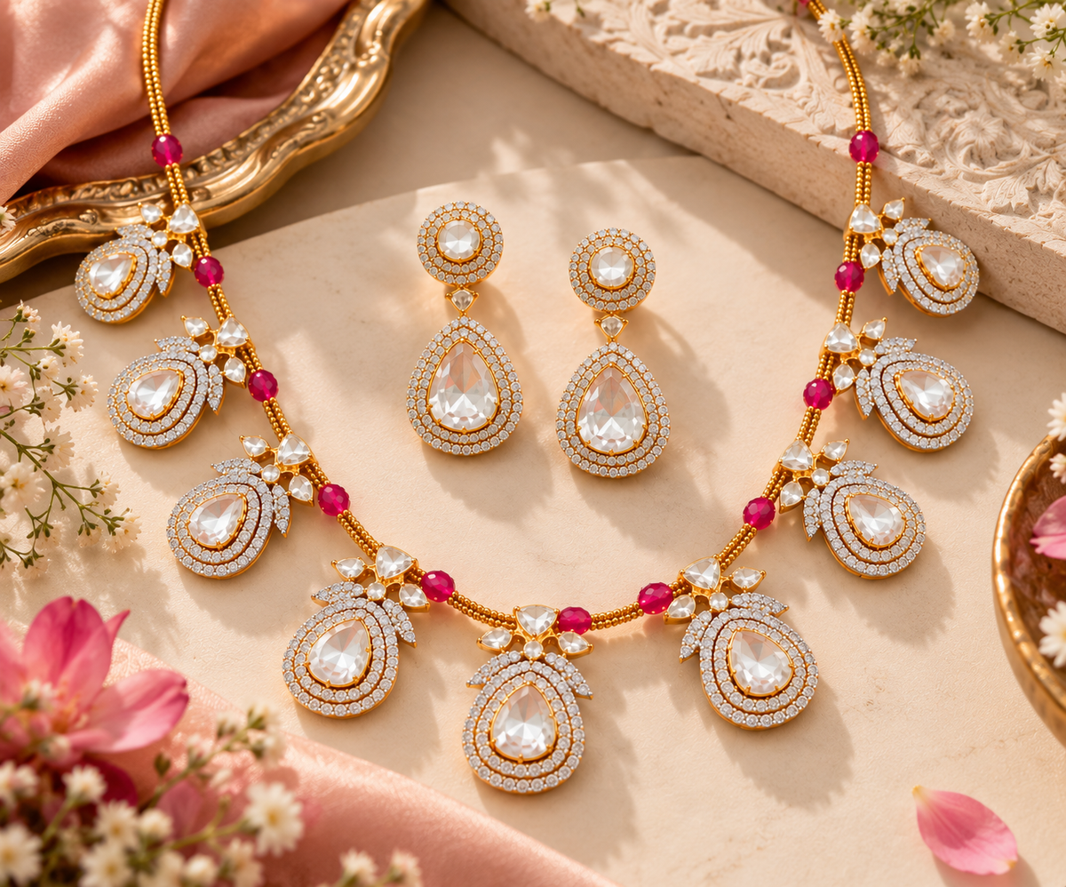 Pure Silver Designer Necklace Jewelry