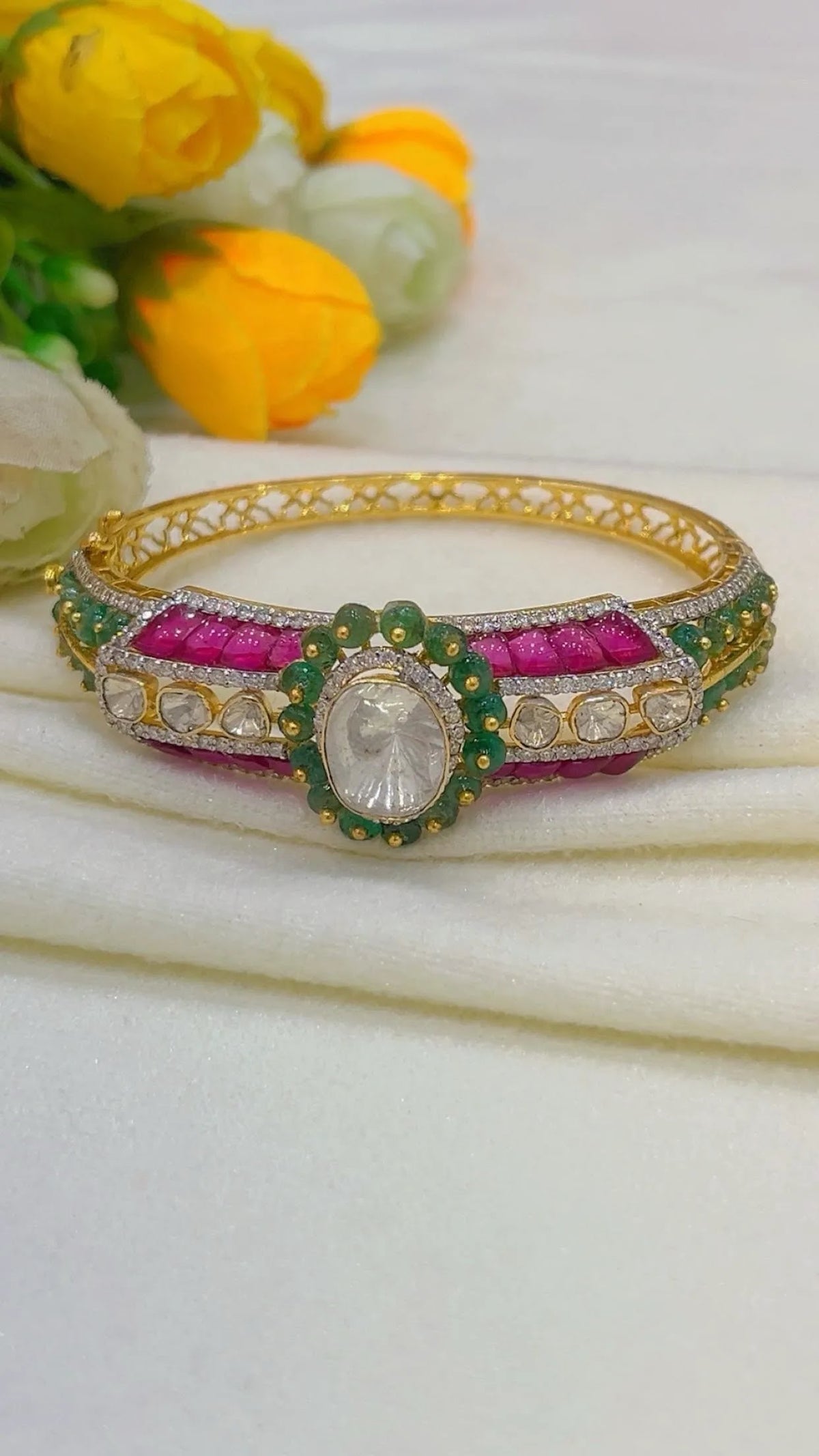 Designer 14K Hallmarked Gold Bracelet Jewelry