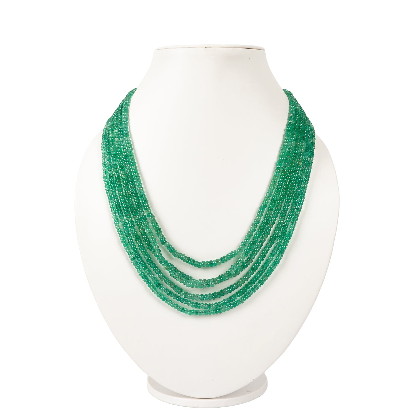 Natural Green strawberry Gemstone Beads Necklace Jewelry