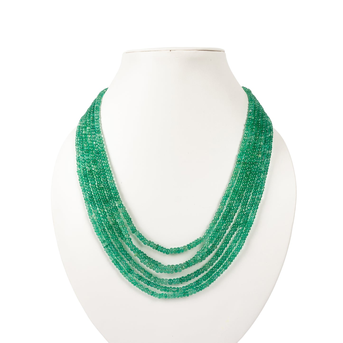 Natural Green strawberry Gemstone Beads Necklace Jewelry