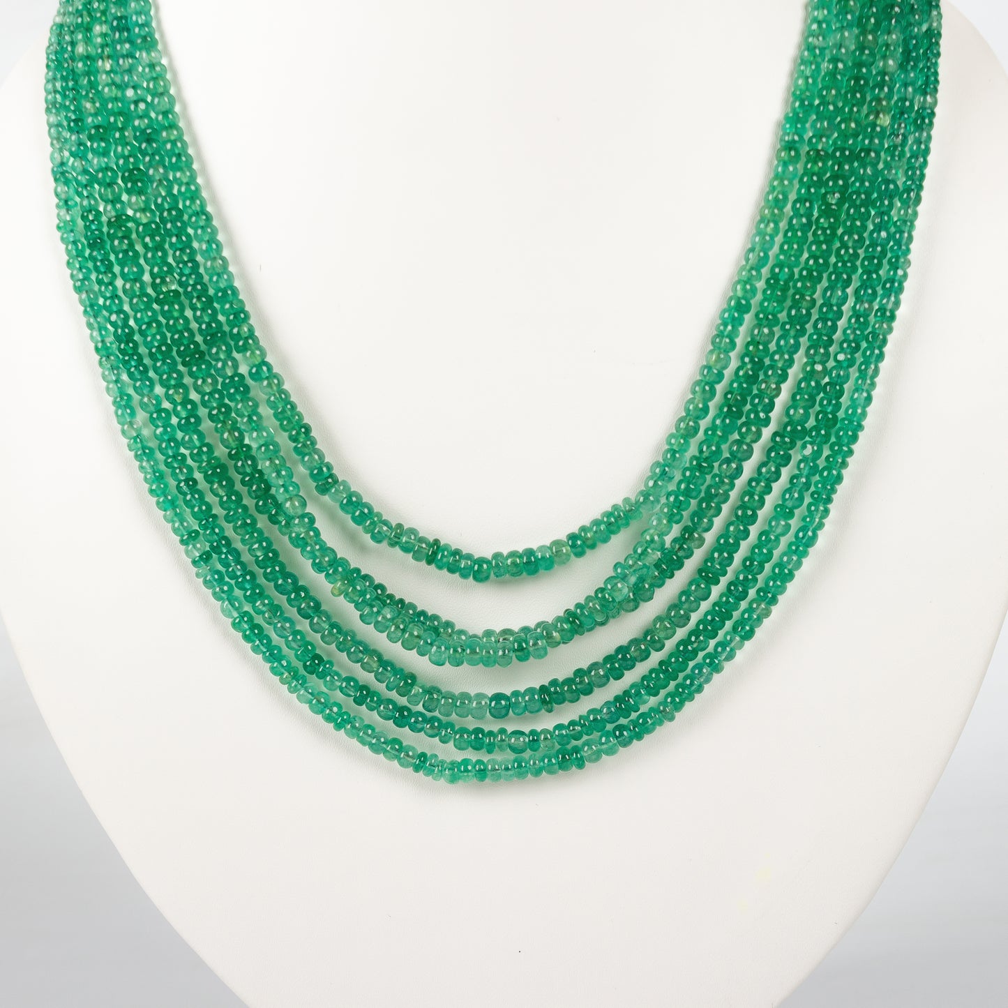 Natural Green strawberry Gemstone Beads Necklace Jewelry
