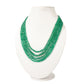 Natural Green strawberry Gemstone Beads Necklace Jewelry