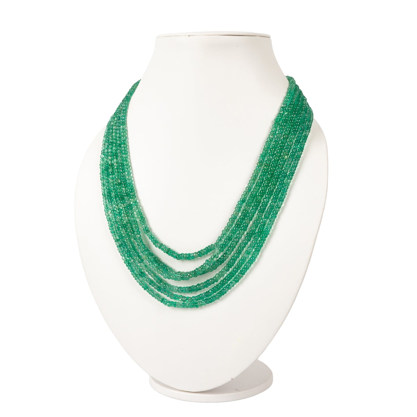 Natural Green strawberry Gemstone Beads Necklace Jewelry