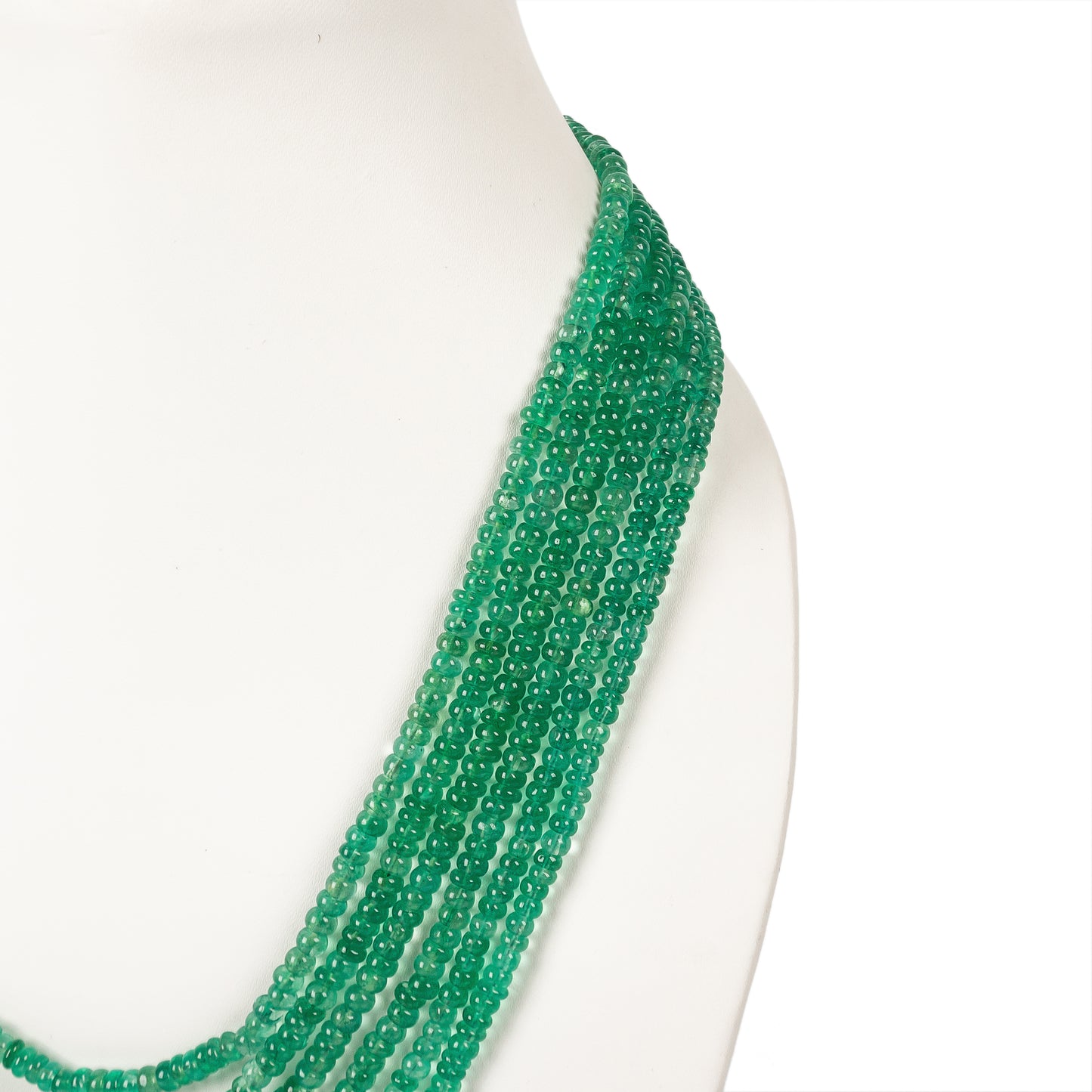 Natural Green strawberry Gemstone Beads Necklace Jewelry
