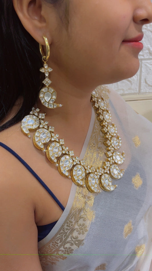 Designer 925 Silver Mango Mala Necklace Jewelry