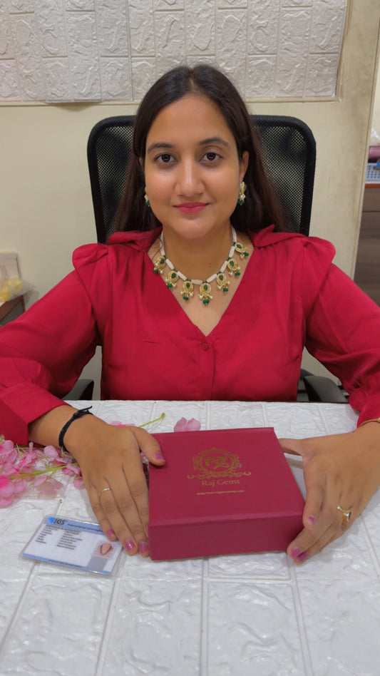 Designer 22 Karat Hallmarked Gold Mango Mala Necklace Jewelry