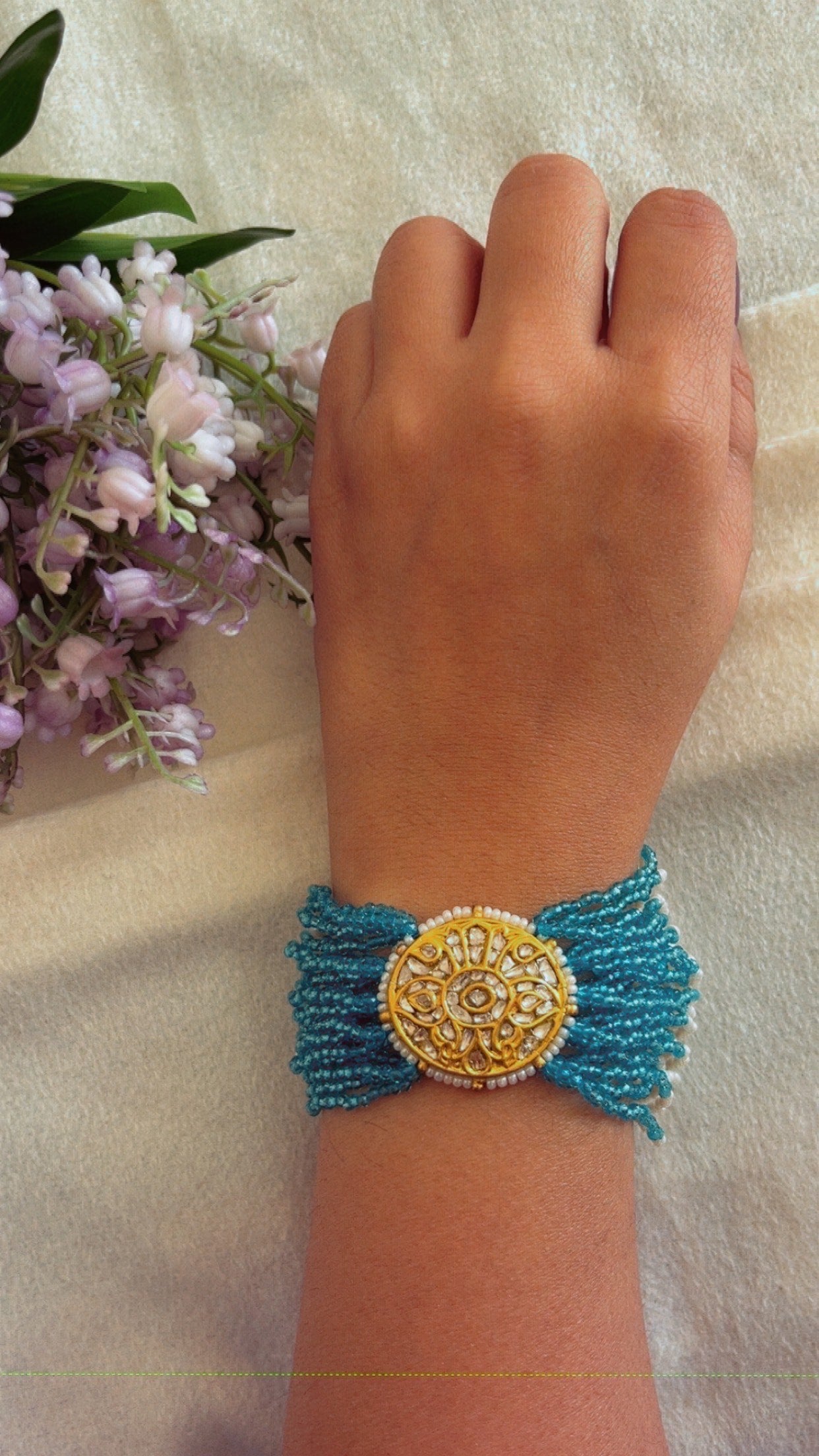 22 Karat Hallmarked Gold Bracelet Jewelry