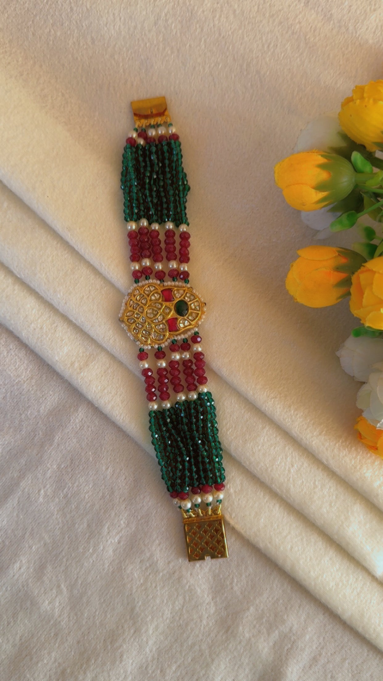 22 Karat Hallmarked Gold Bracelet Jewelry