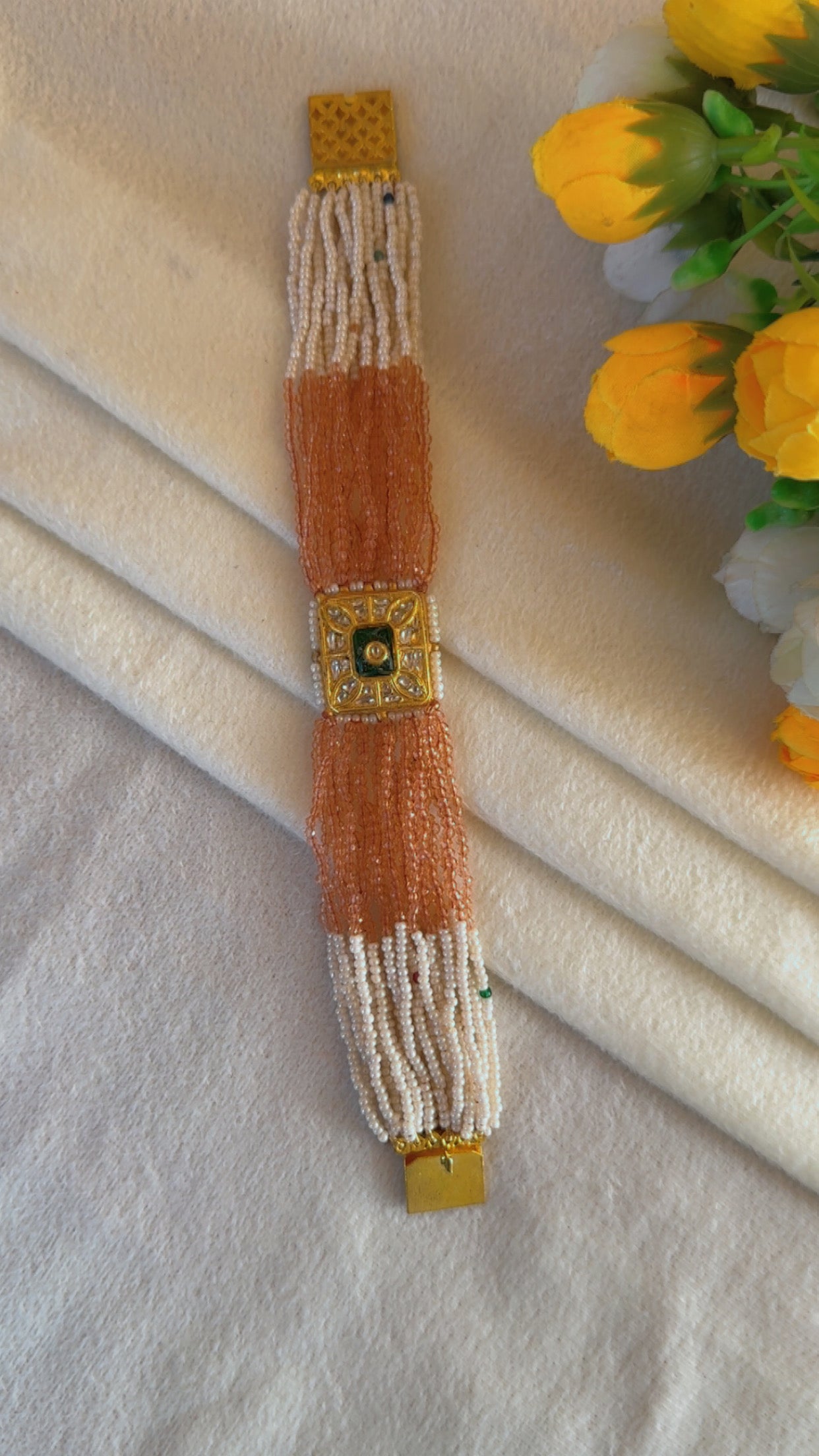 22 Karat Hallmarked Gold Bracelet Jewelry