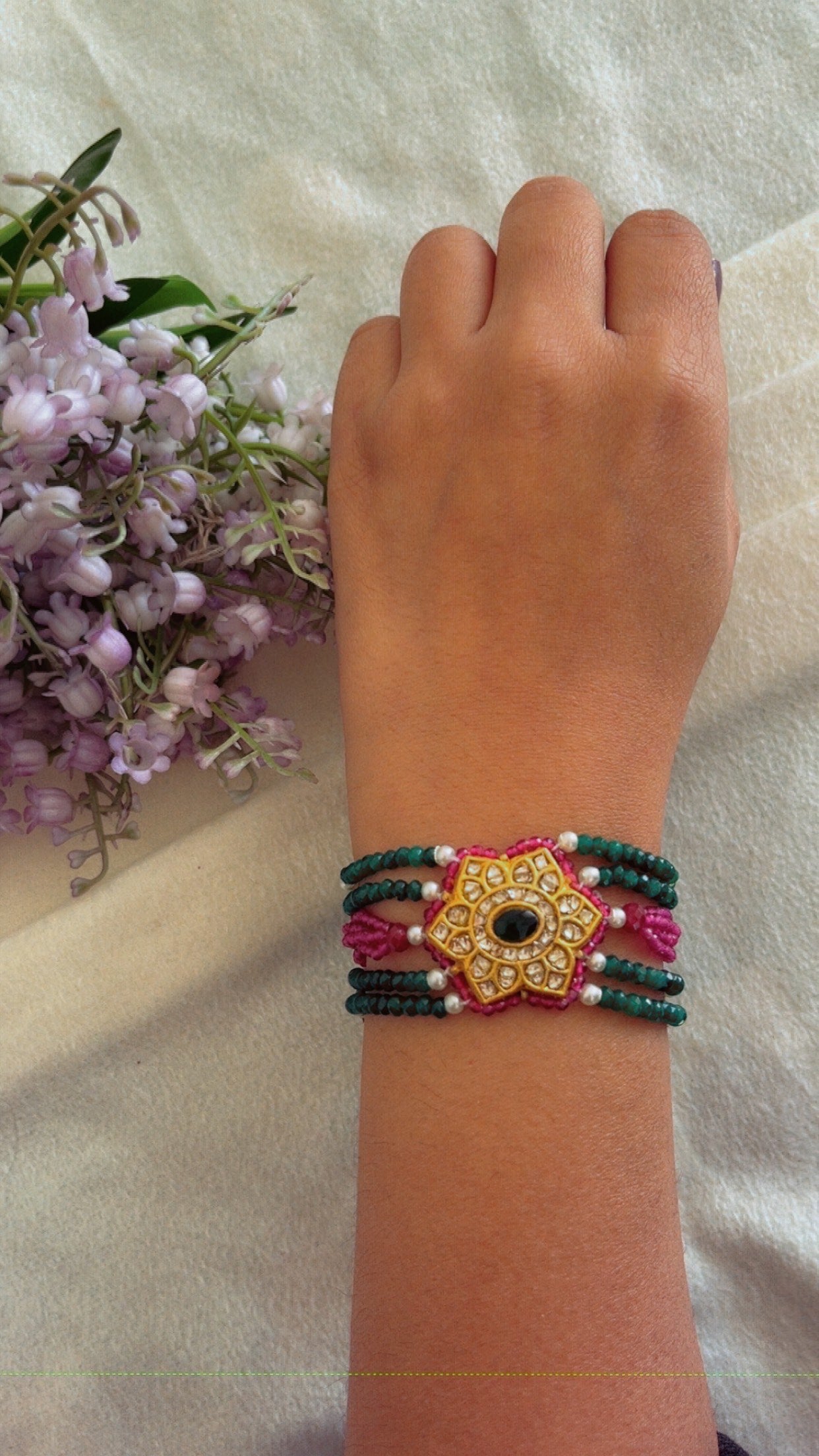 22 Karat Hallmarked Gold Bracelet Jewelry