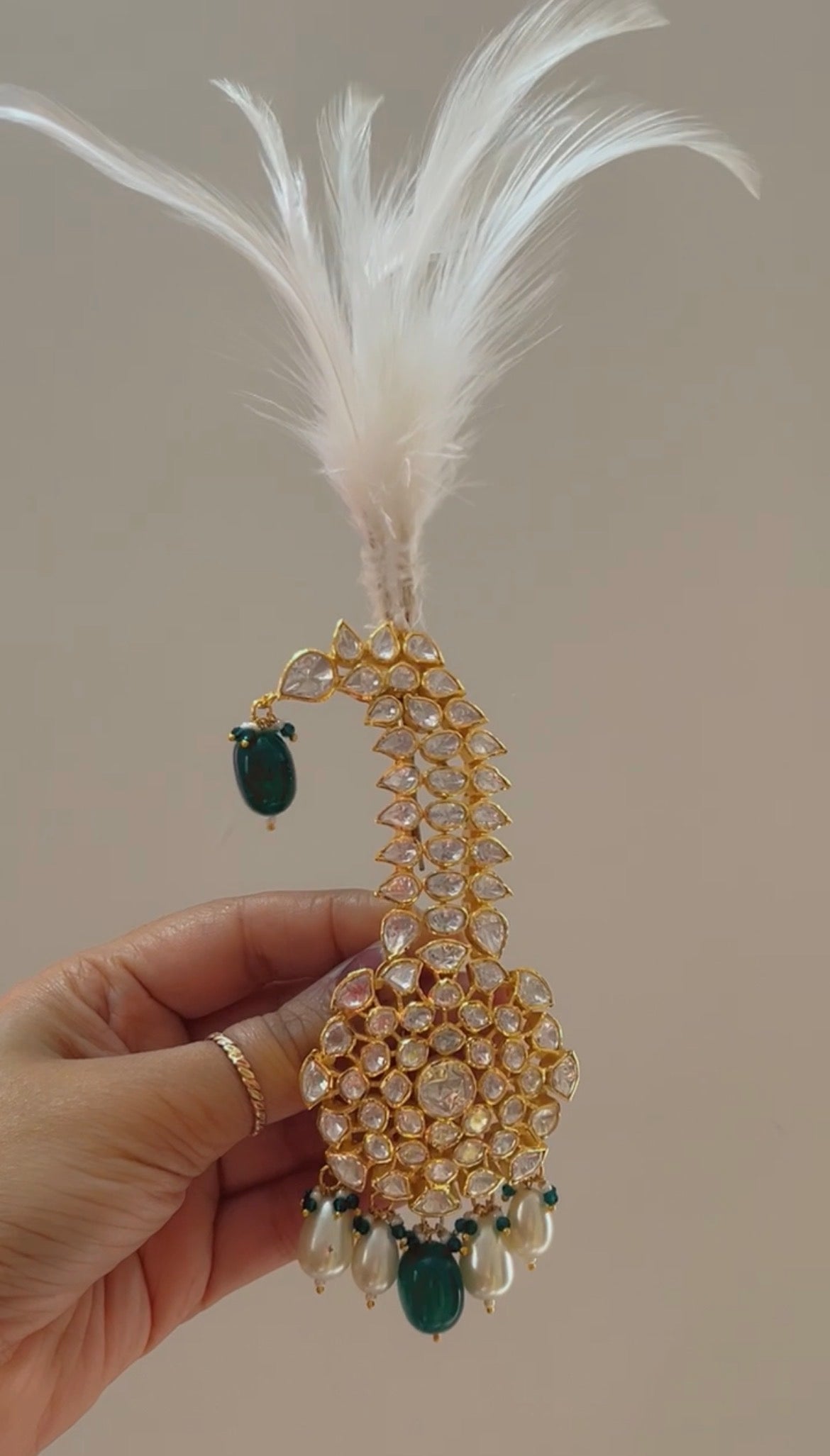 Designer 925 Silver Brooch