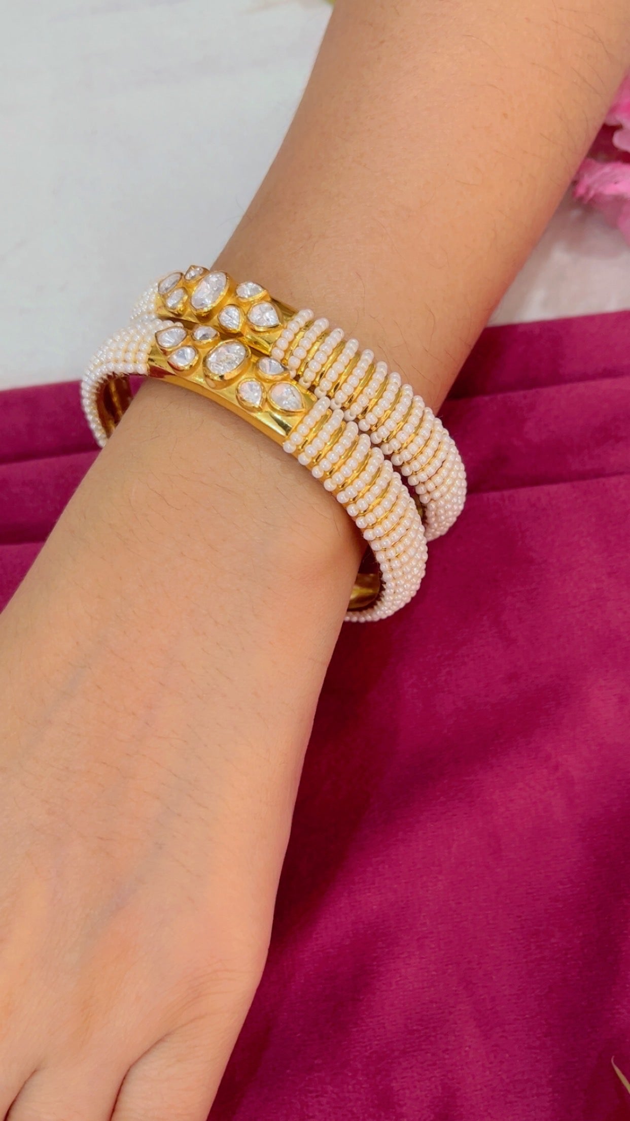 Designer 925 Silver Bangle