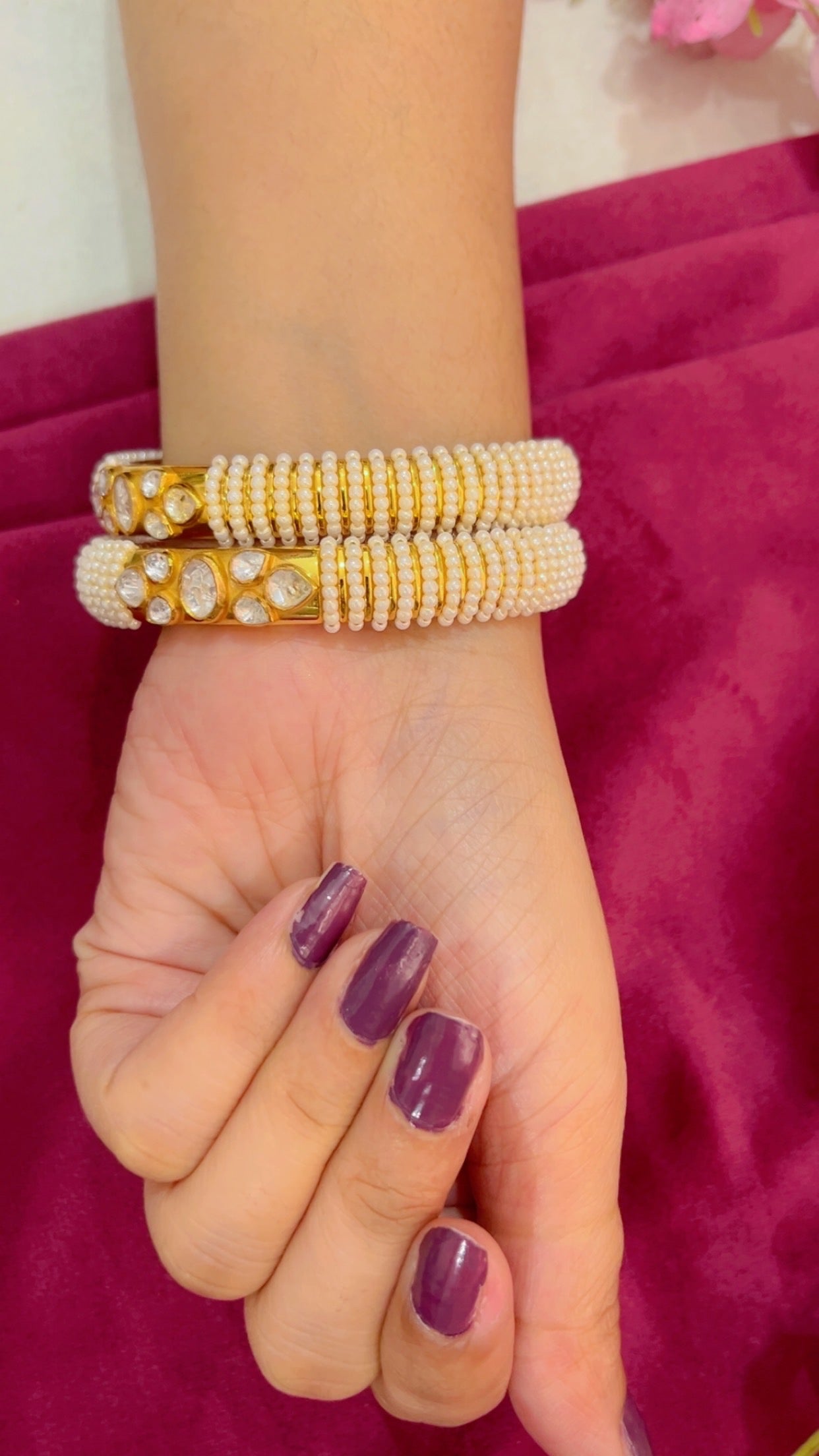 Designer 925 Silver Bangle