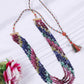 Natural Multi Precious Sapphire Gemstone Beads Necklace Jewelry