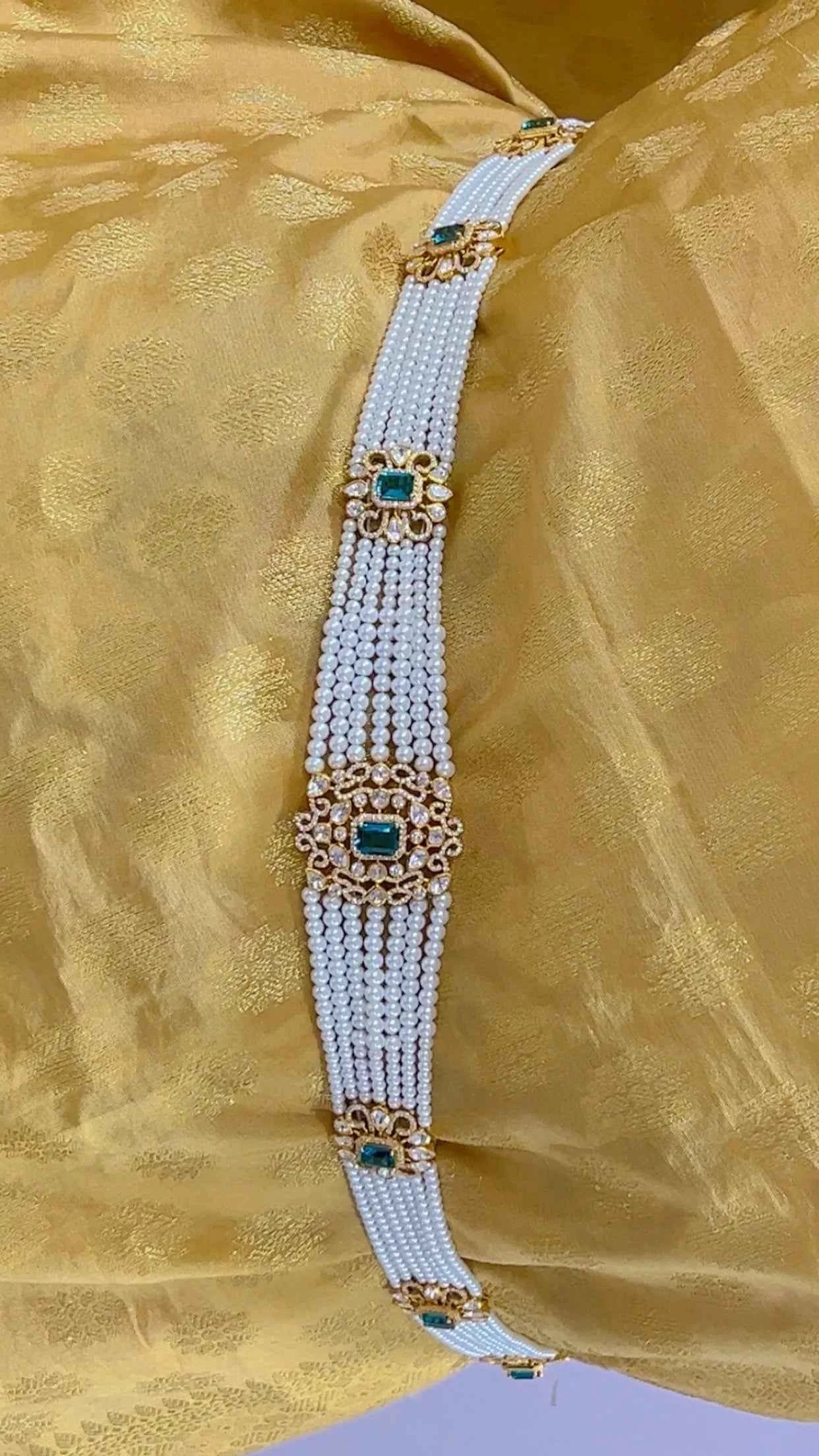 Designer 925 Silver Kamarband Jewelry