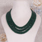 Natural Aventurine Gemstone Beads Necklace Jewelry