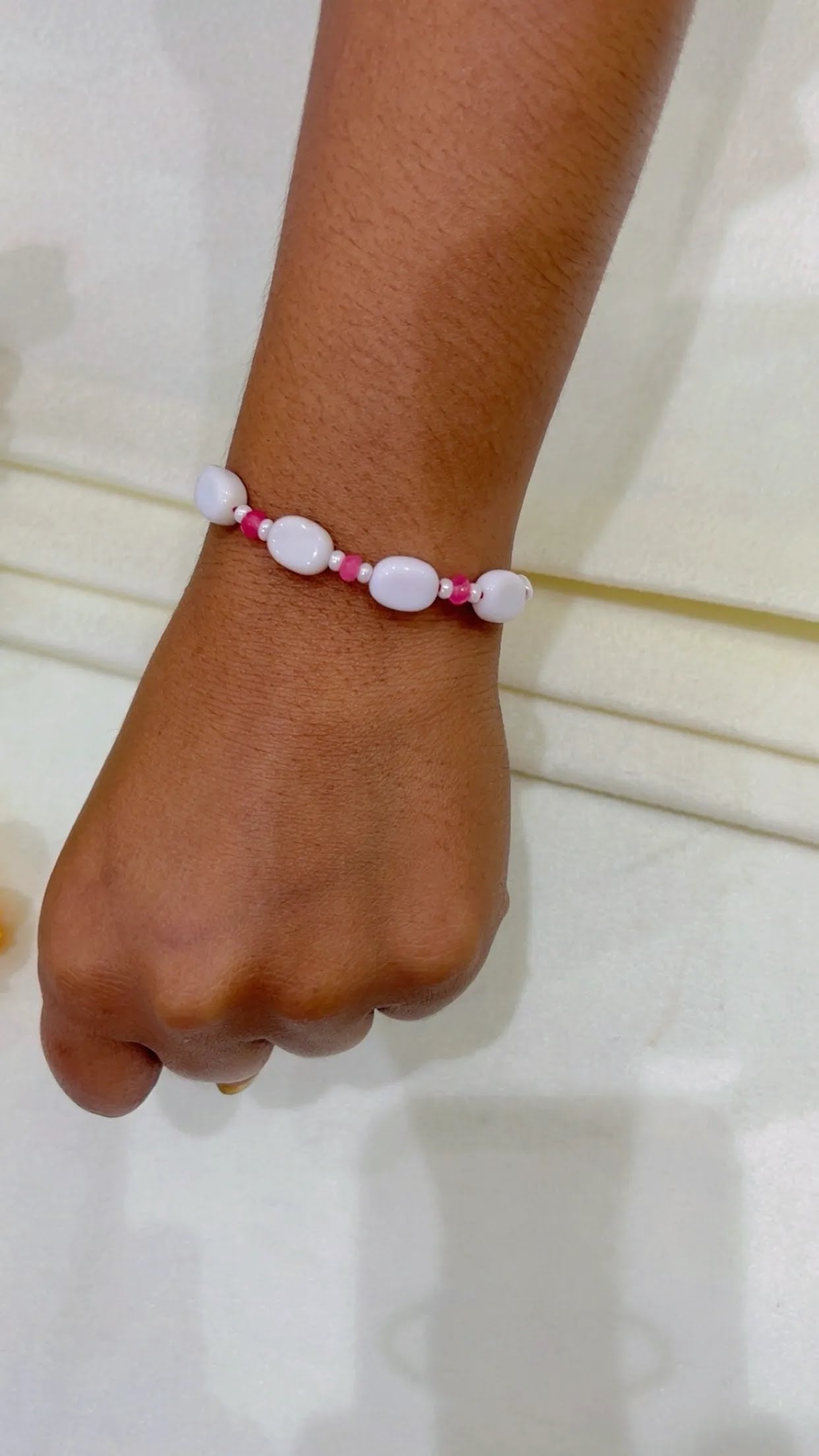 Natural Gemstone Rakhis for Health & Wealth – Pack of 5