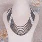 Natural Labradorite & Pearl Gemstone Beads Necklace Jewelry