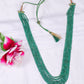 Natural Fine Quality Emerald Gemstone Beads Necklace Jewelry
