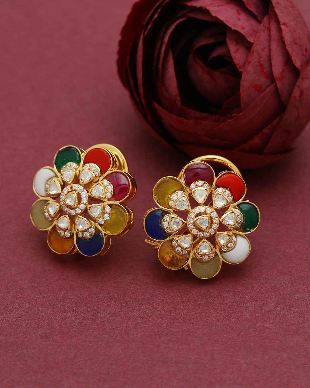 9k Gold Hallmarked Earring Jewelry