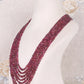 Natural Pink Tourmaline Gemstone Beads Necklace Jewelry