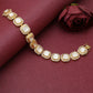 925 Silver Moissanite Polki Bracelet Jewelry