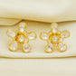 925 Silver Polki Stud Earring Jewelry