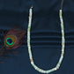 Green Opal Gemstone Smooth Square Beads Necklace Jewelry