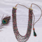 Natural Multi Quartz Gemstone Beads necklace Jewelry