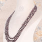 Natural Garnet Gemstone Beads Necklace Jewelry