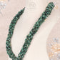 Natural Emerald Gemstone Necklace Jewelry
