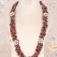 Pure Silver Natural Multi Spinel Gemstone Necklace Jewelry