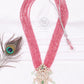 Pure Silver Designer Gemstone Necklace Jewelry
