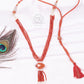 Natural Carnelian Gemstone Beads Necklace Jewellery