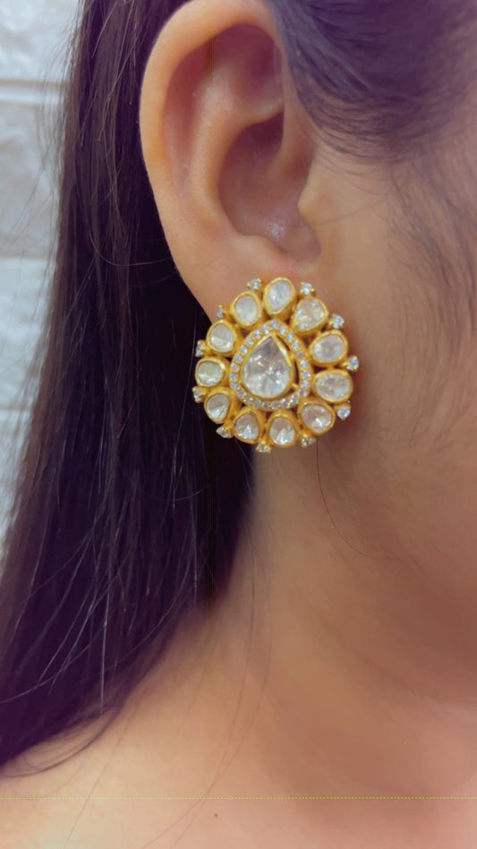 Pure Silver Designer Earrings