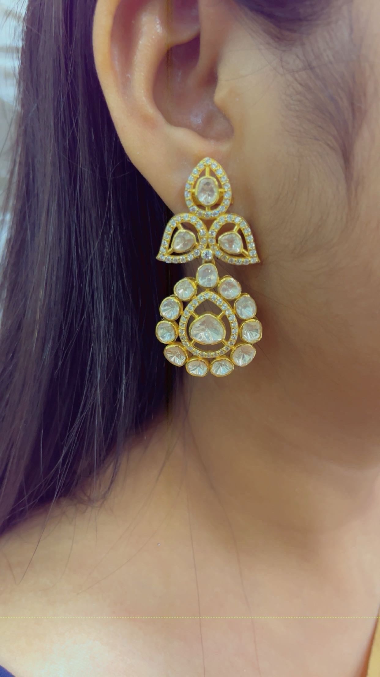 Pure Silver Designer Earrings