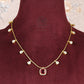 Pure red Designer Neckline