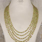 Natural Peridot Gemstones Beads Necklace Jewelry