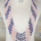 Natural Tanzanite & Rose Quartz Gemstone Beads Necklace