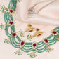 925 silver Natural Emerald Designer Necklace Jewelry