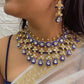 Pure Silver Designer Necklace Set Jewelry