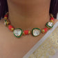 Pure Silver Designer Choker  Necklace Jewelry
