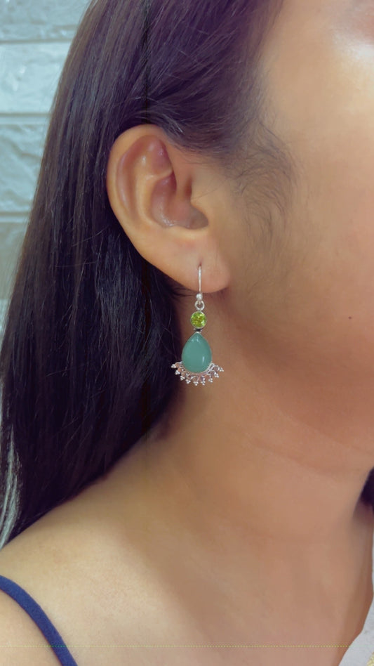 Designer 925 Silver Earrings